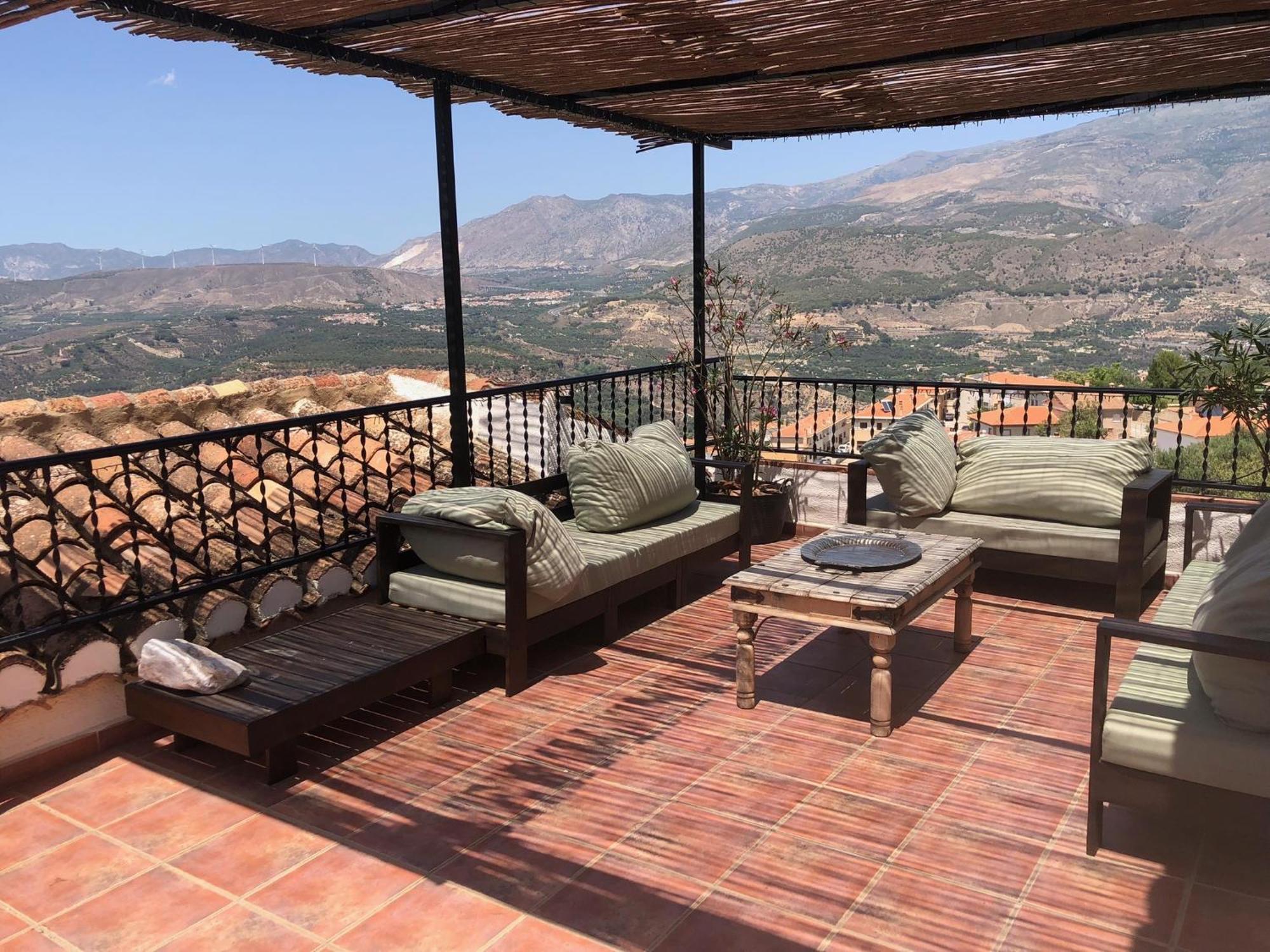 Casa Sol Y Aire - Vakantievilla In Dorp Met Prive Zwembad Pinos del Valle Luaran gambar